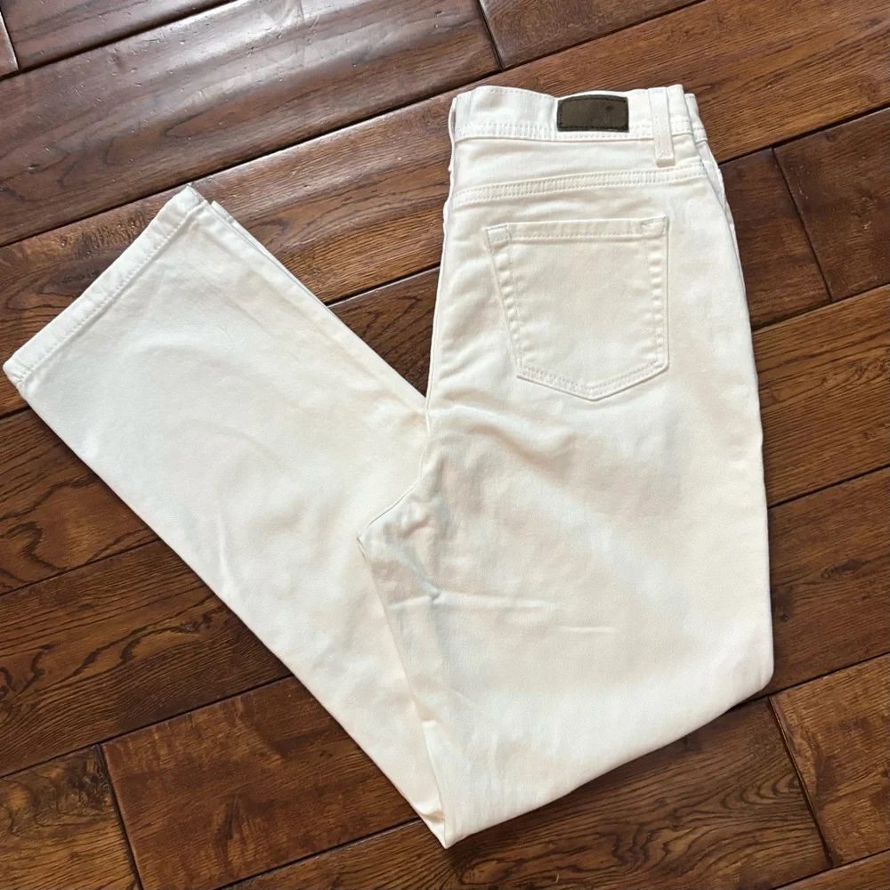 Lee White Straight Leg Ankle Length Jeans - Picture 5 of 12